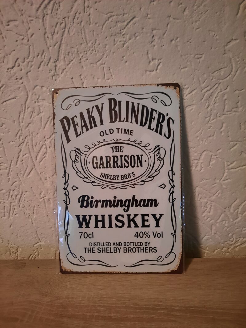 Peaky Blinders whiskey