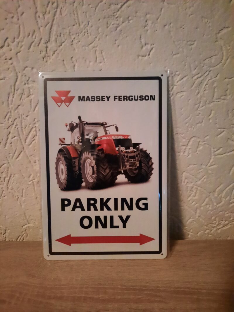 Massey ferguson parking only