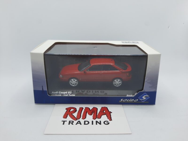 Audi Coupe S2 1992 rood 1:43 Solido