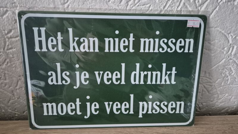 Het kan niet missen