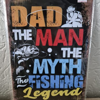 Dad, the fishing legend