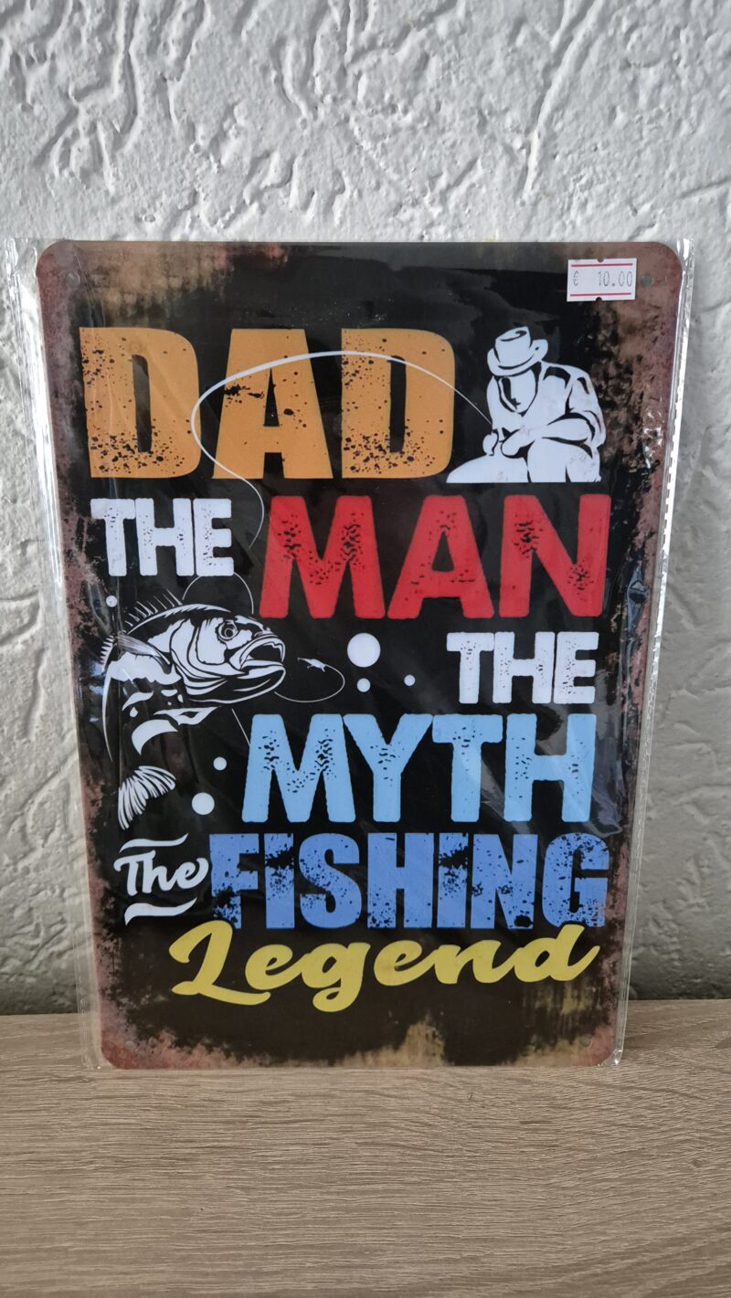 Dad, the fishing legend