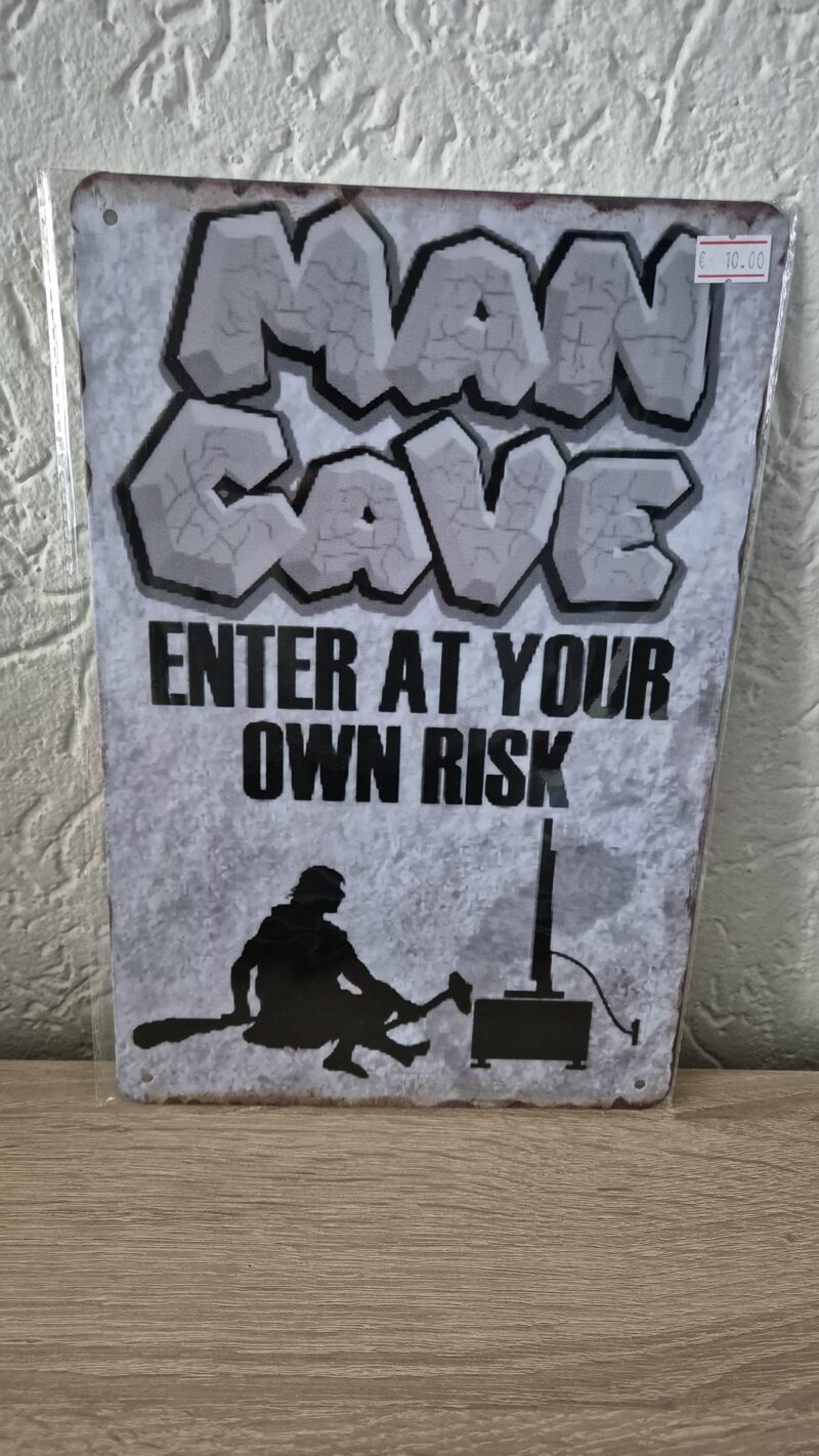 Man Cave, enter at your own risk