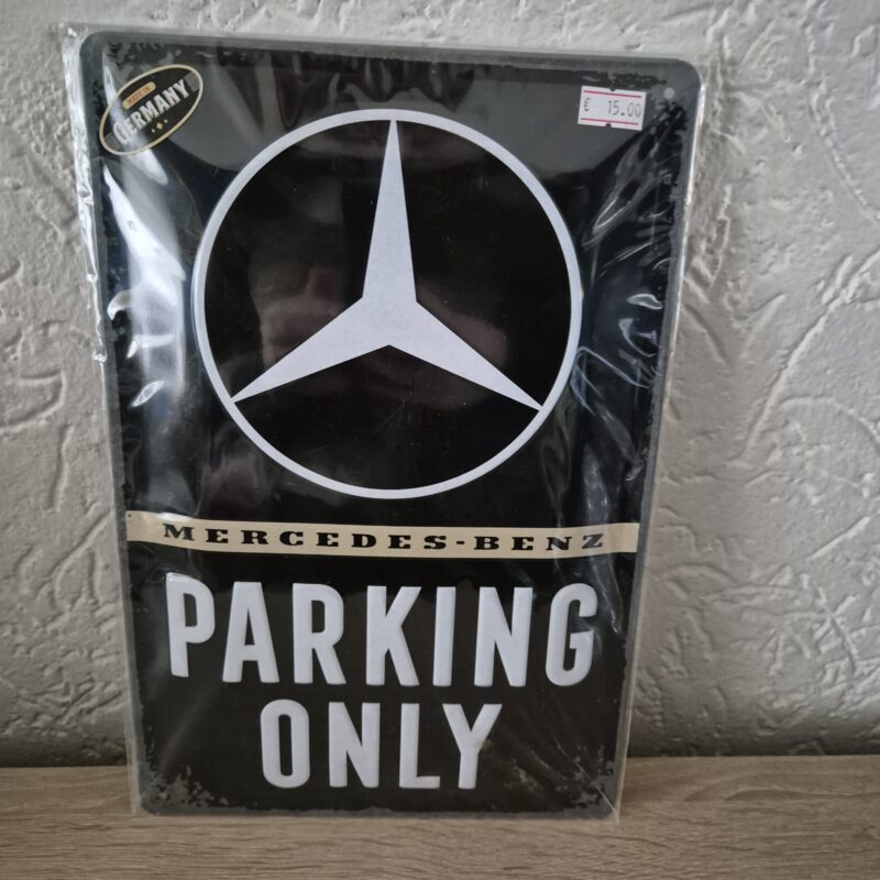 Mercedes parking only